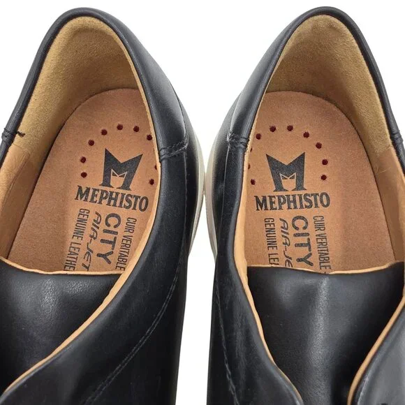 NEW Mephisto Hasko City Hiker Black Casual Shoes Mens 11.5 Comfort Sneakers - Picture 6 of 14
